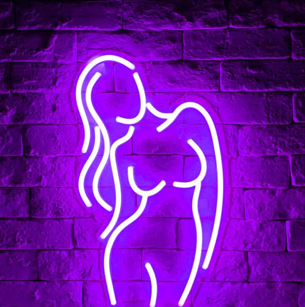 Sexy Lady Neon Signs ネオンガラス管 Amazon.com : Lady Neon Signs, Sexy Lady Back Neon Lamp