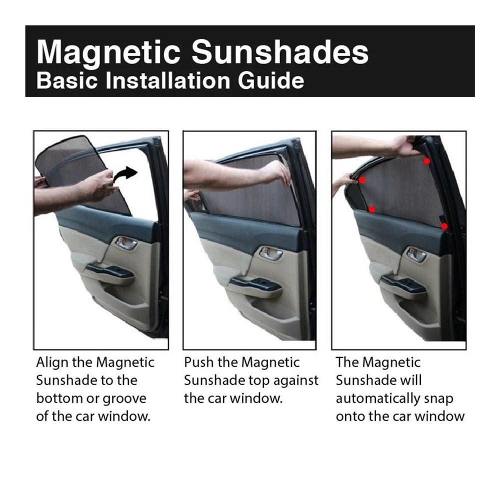 Protección Solar para Ventana, magnético, Visera Solar