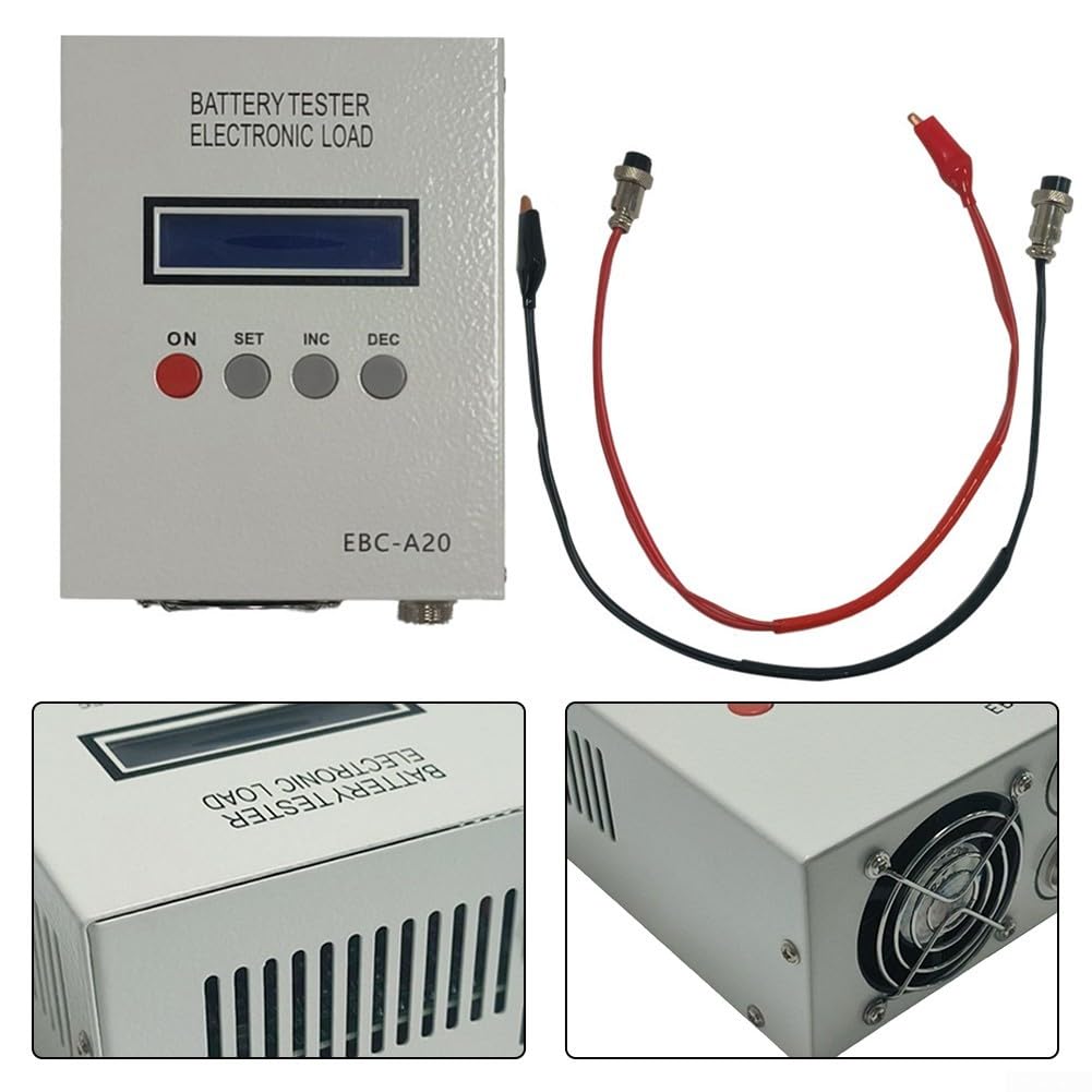 EBC-A20 per rilevatore di capacità del tester della batteria, misuratore di resistenza interno accurato con display LCD, per litio piombo-acido per test della batteria