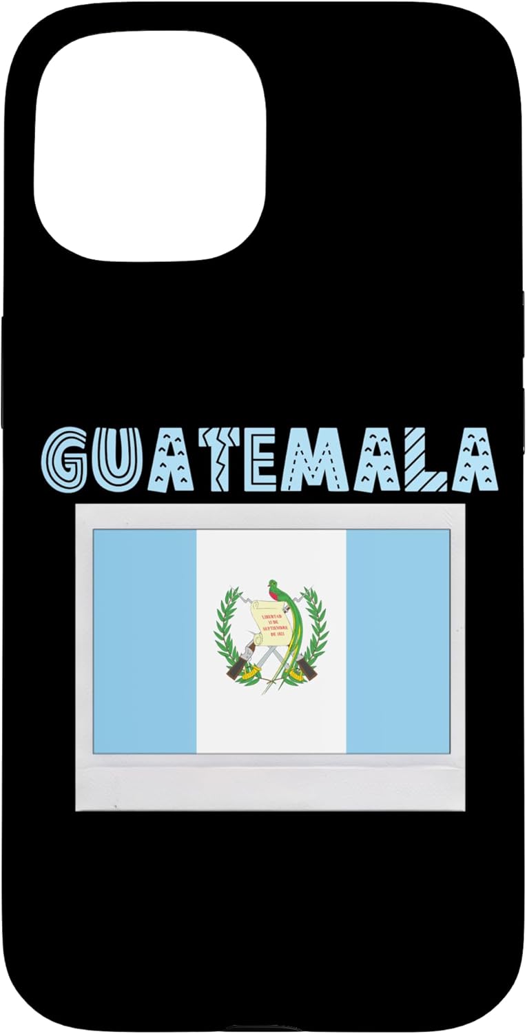Guatemala Design for Men Women Kids Guatemalan Gaphic Case for iPhone 15 Pro Max