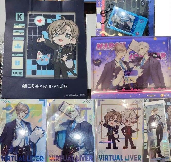 Amazon.co.jp: にじさん EN ChroNoiR 葛葉 叶 グッズ7点セット : Home 