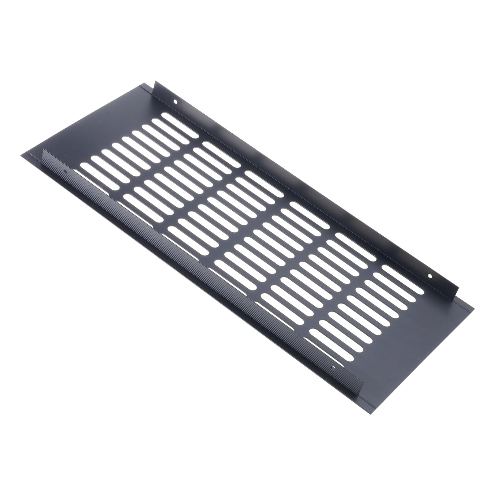 Air Vent Cover Aluminum Alloy Ventilation Grille Rectangle Louver Grille for Wardrobe Cabinet Easy Installation Aluminum Alloy Air Vent Ventilation Grille