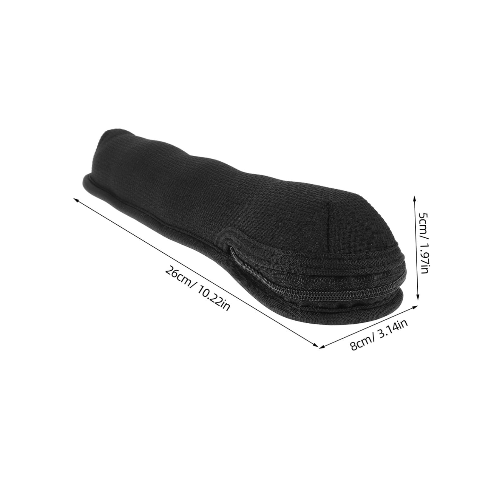 LIFKOME Portable Microphone Storage Bag Lightweight Microphone Case for Travel Durable Design Sleek Minimalist Style