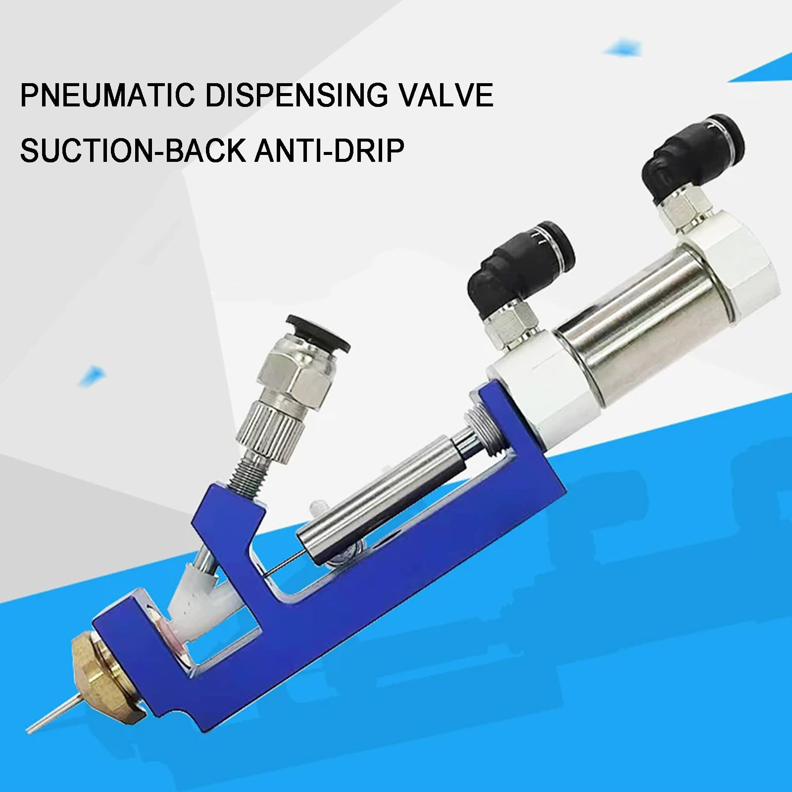 Valvola di erogazione antigoccia, valvola di precisione per applicazione pulita e controllata, perfetta per artigianato e riparazioni