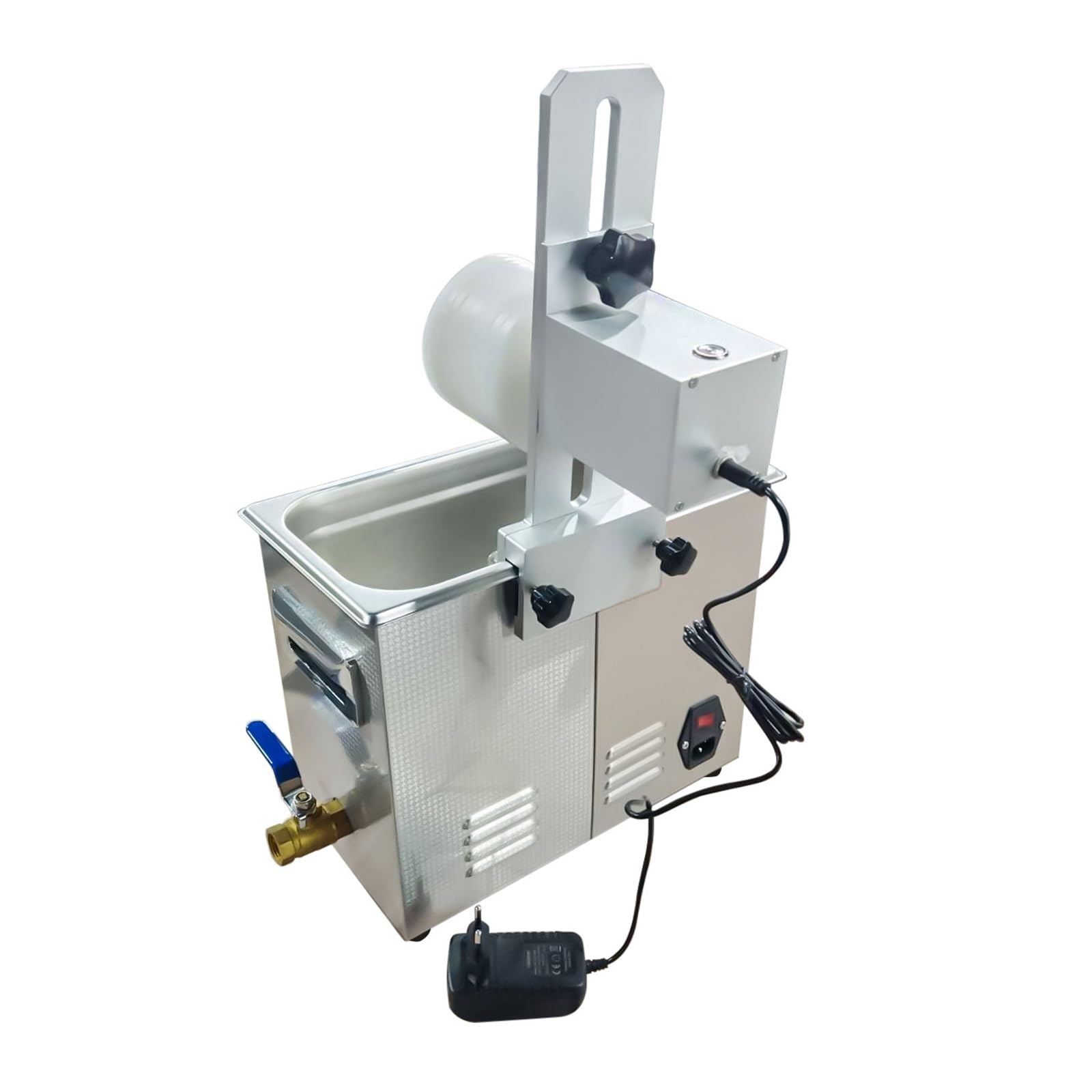 Limpiador Ultrasónico, Limpiador Ultrasónico De Discos De Vinilo, 6L, 180W, Degas Calentado Digital For Carburador De Metal, Inyector, Boquilla, Motor, Lavadora De Coche