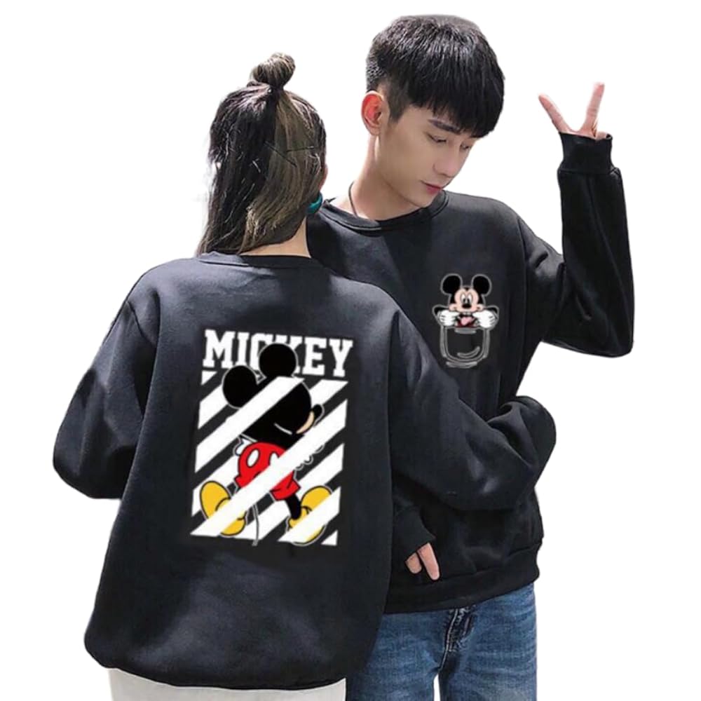 Amazon.co.jp: [YOSITOMI] ディズニートレーナー ペアルック