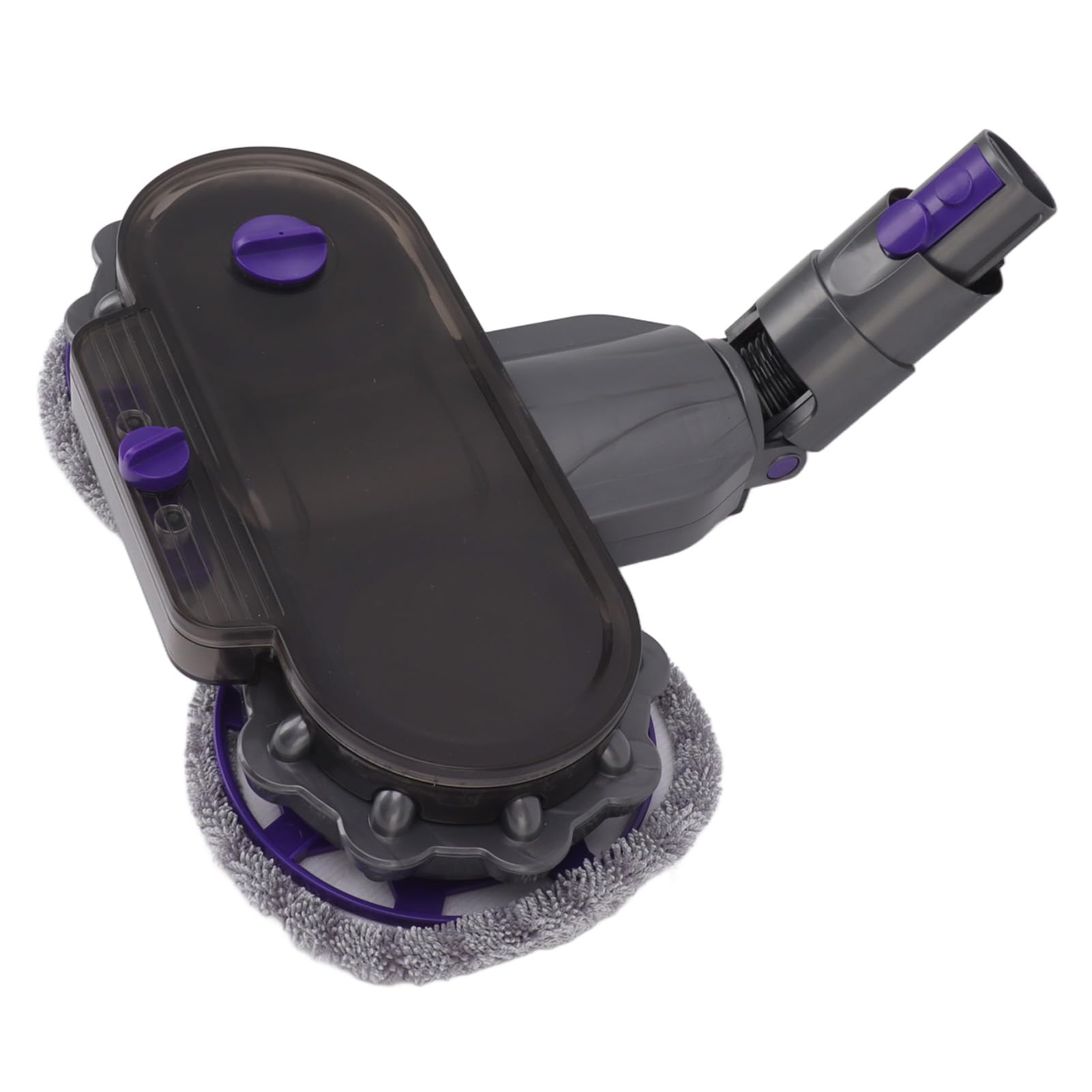 Akozon Fregona Eléctrica Limpia la Cabeza, Limpieza para Aspiradoras V10slim, Accesorios de Limpieza Giratorios Desmontables de 180 Grados, Accesorio para Limpieza de Trapeador, Hogar,