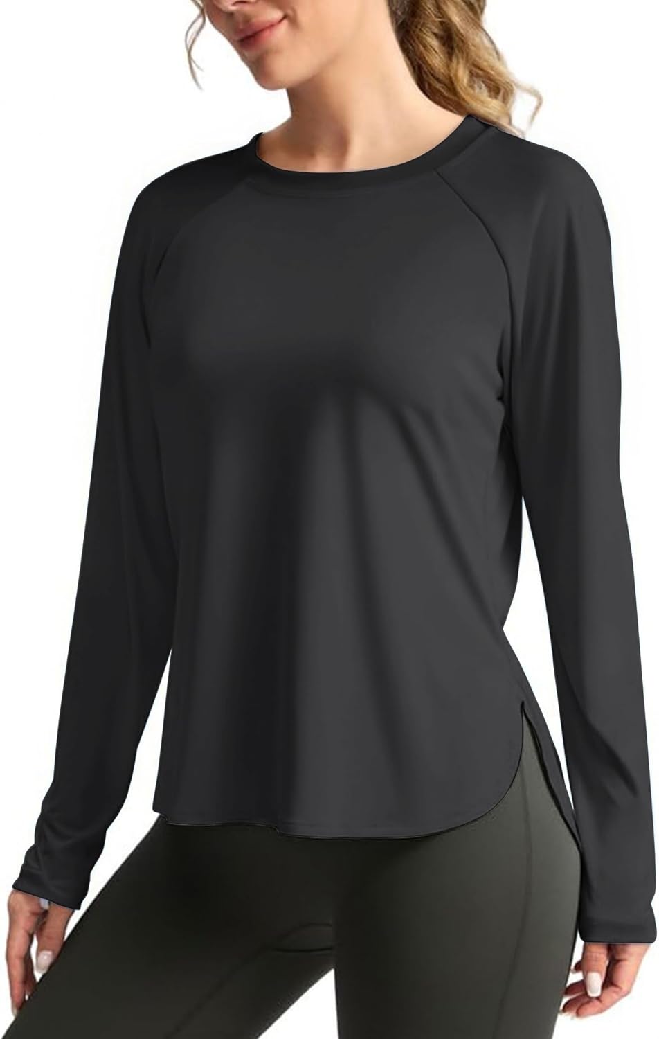 PINSPARK T-shirt De Sport à Manches Longues Pour Femme UPF