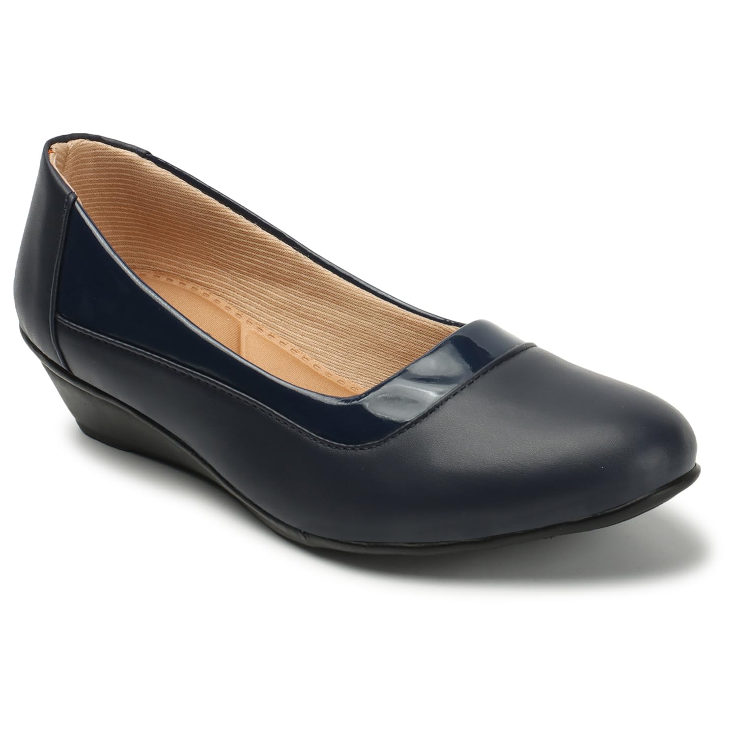 Colo Casual and Formal, Comfortable Stylish Solid Wedge Heel Slip-On Bellies & Ballerinas for Womens BL-4 Blue 7 UK (B0D79PYW8K) Amazon Price History, Amazon Price Tracker