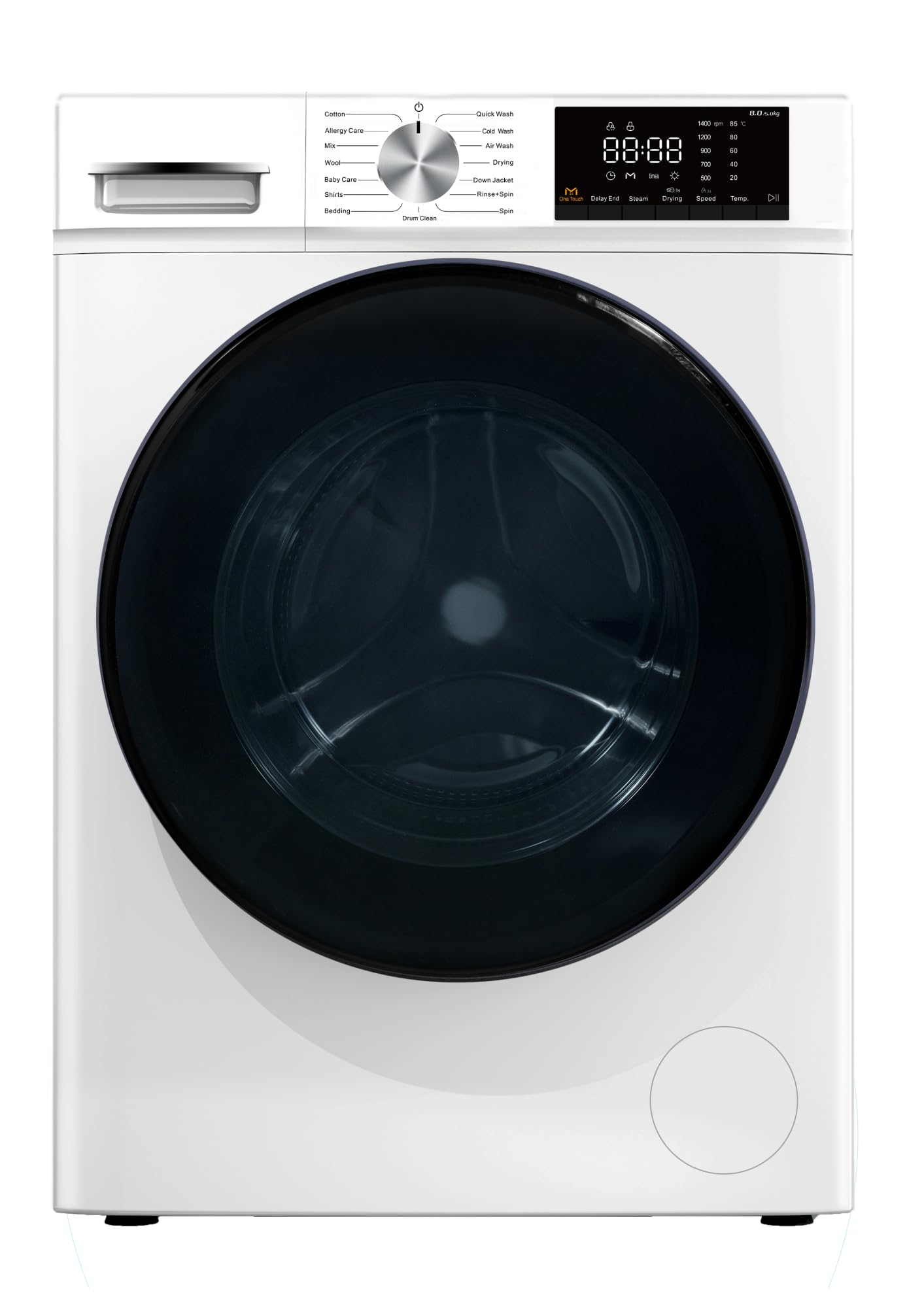 PKM Waschtrockner WT8+5PO 8kg Waschen 5kg Trocknen Startzeitvorwahl LED Display