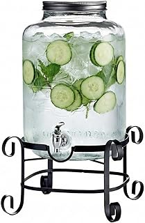 Style Setter Beverage Dispenser Cold Drink Dispenser w/ 3-Gallon Capacit...