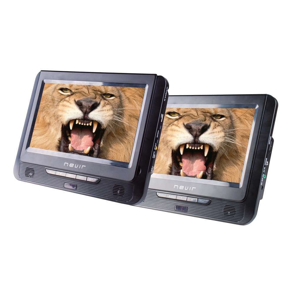 DVD PORTATIL NEVIR NVR2778DVDPDCU Doble Pantalla
