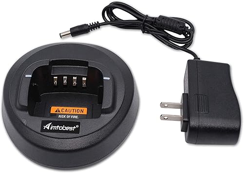 Rapid Charger Compatible for Motorola CP185 CP100D CP476 CP477 CP1300 CP1600 CP1660 EP350 P140 P145 P160 Radio PMNN4476A PMNN4081AR PMNN4080 PMLN5398 PMLN5228A