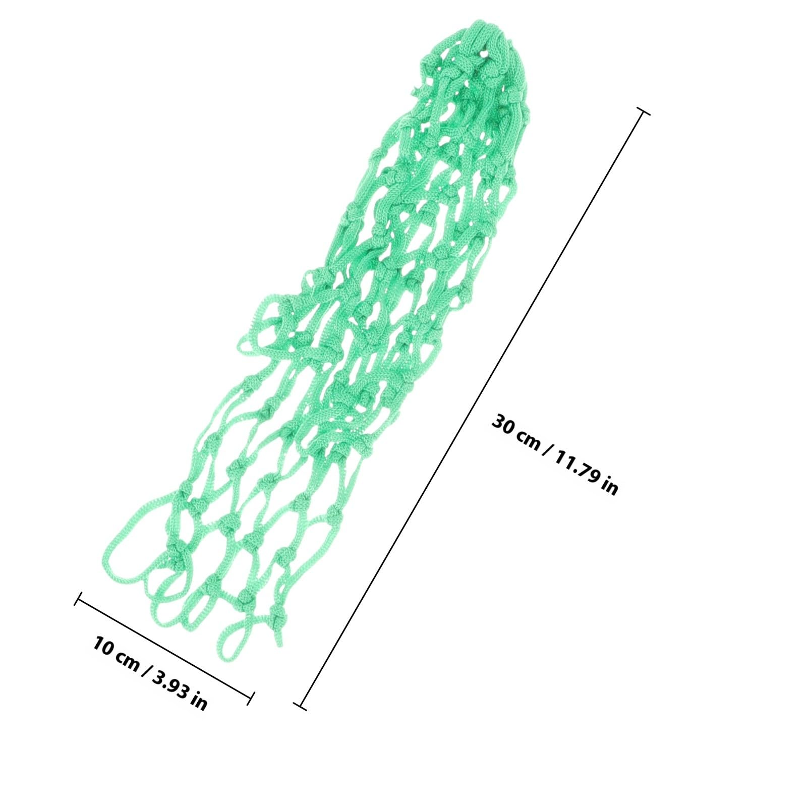 ifundom Set 6 Pz Rete da Biliardo in Cotone Verde Tasca per Palle, Portapalle da Tavolo per Biliardo, Scuole e Allenamento