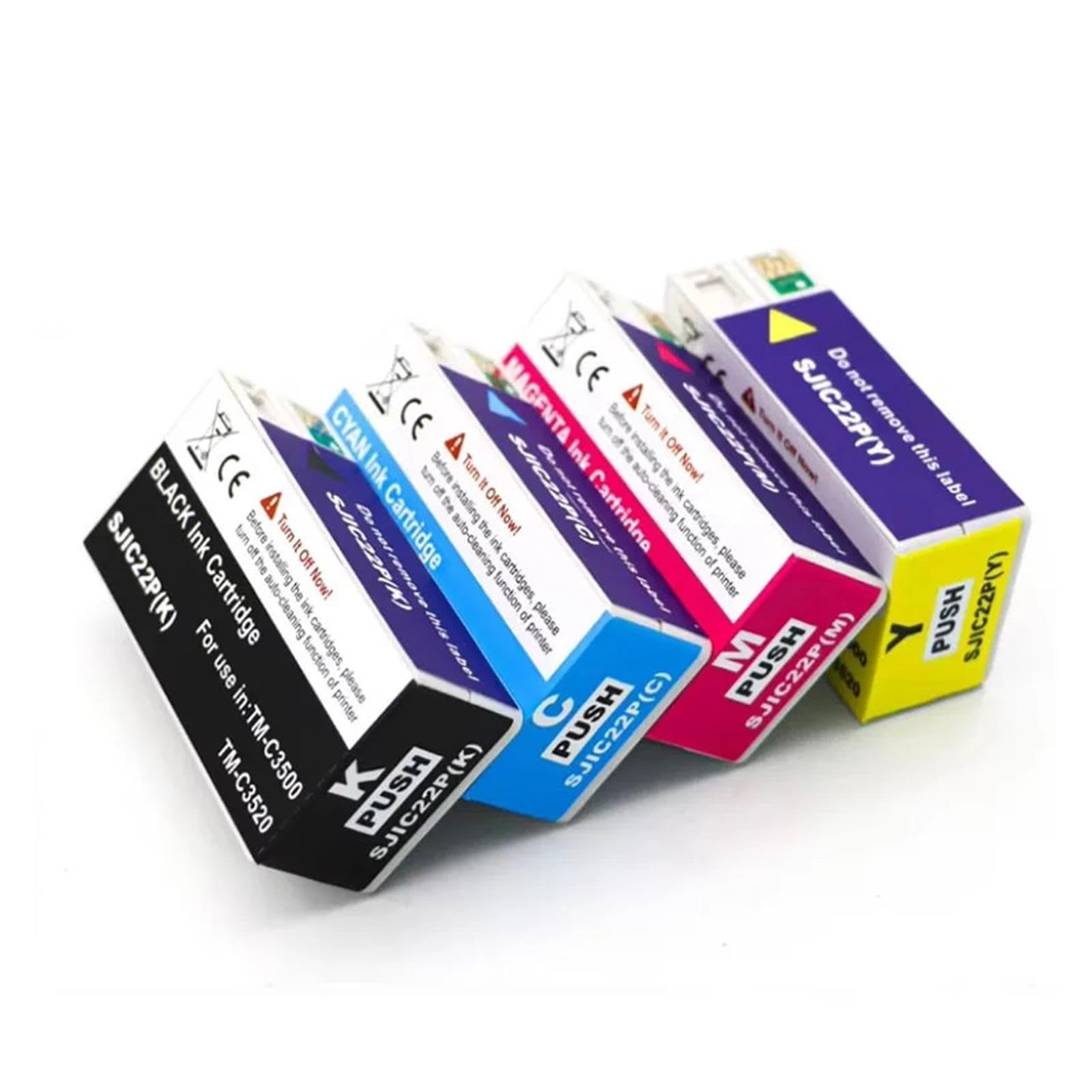 Cartuccia D'inchiostro Pigmentato SJIC22P, Compatibile Con Epson TM-C3500