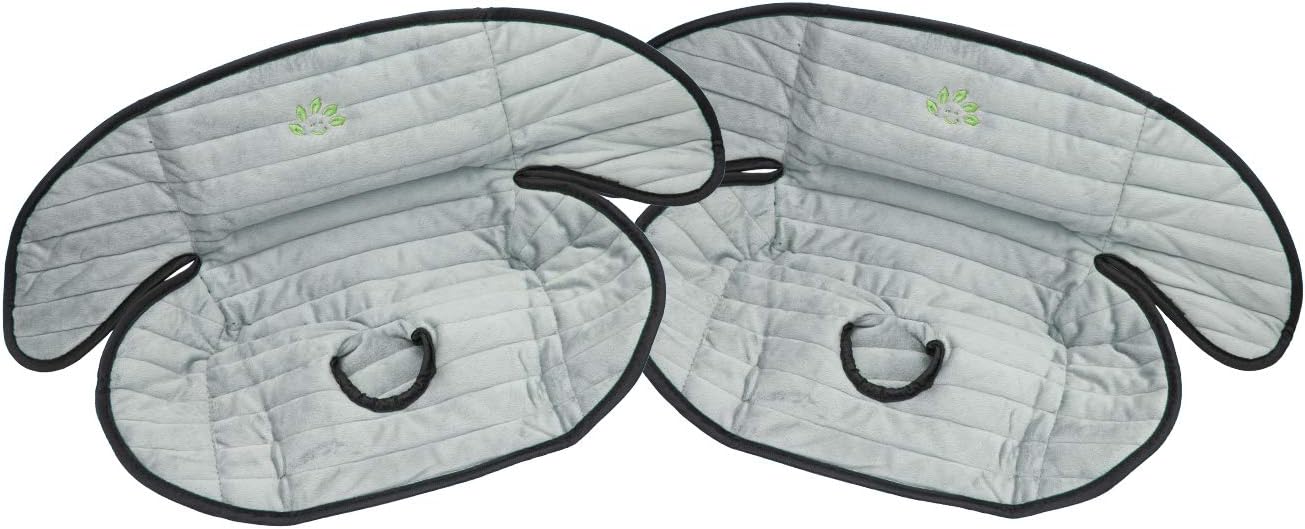 Piddle Pad Car Seat Protector- Car Seat Saver Stroller Potty Pad, Car Seat Waterproof Liners for Potty Training seat Cover, Baby car seat Cover, car seat Cover Liner Toddler Car Seat Pad (Gray 2pcs)