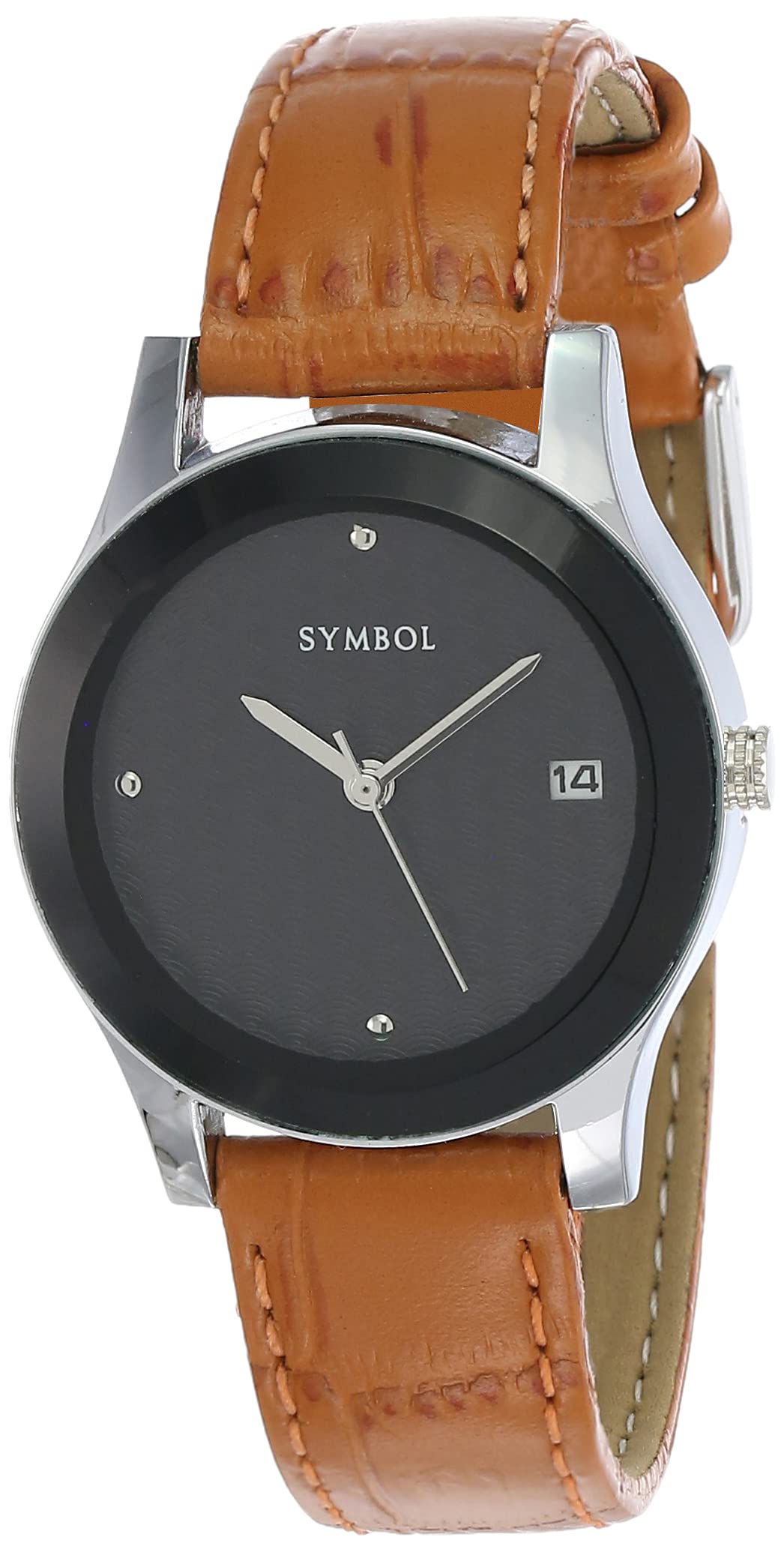 Amazon Brand - Symbol Women Faux Leather Spring-Summer21 Analog Black Dial Watch-Az-Syw-Ss21A-10C, Band Color-Brown (B08ZY55WQY) Amazon Price History, Amazon Price Tracker