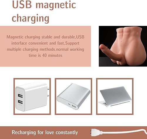 Miniatura 6 de Muñeca sexual masculina de 11.5 libras con consolador telescópico, muñeca sexual realista 2 en 1 para mujeres con enorme polla de 7.1 pulgadas y