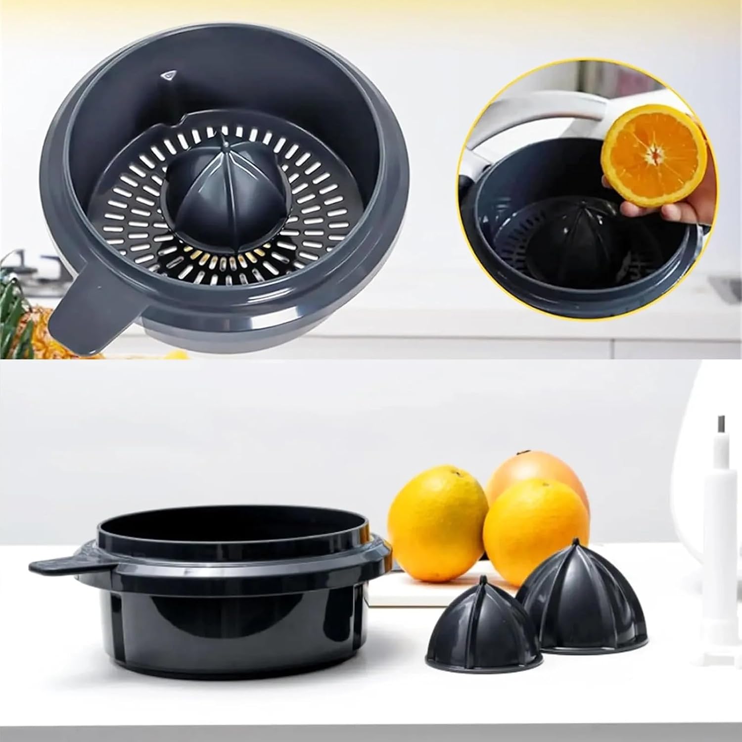 Juice Extraction, Compatible for Thermomix TM6 TM5, Universal Orange Juice Extraction Physical Press Pure Citrus Juicer