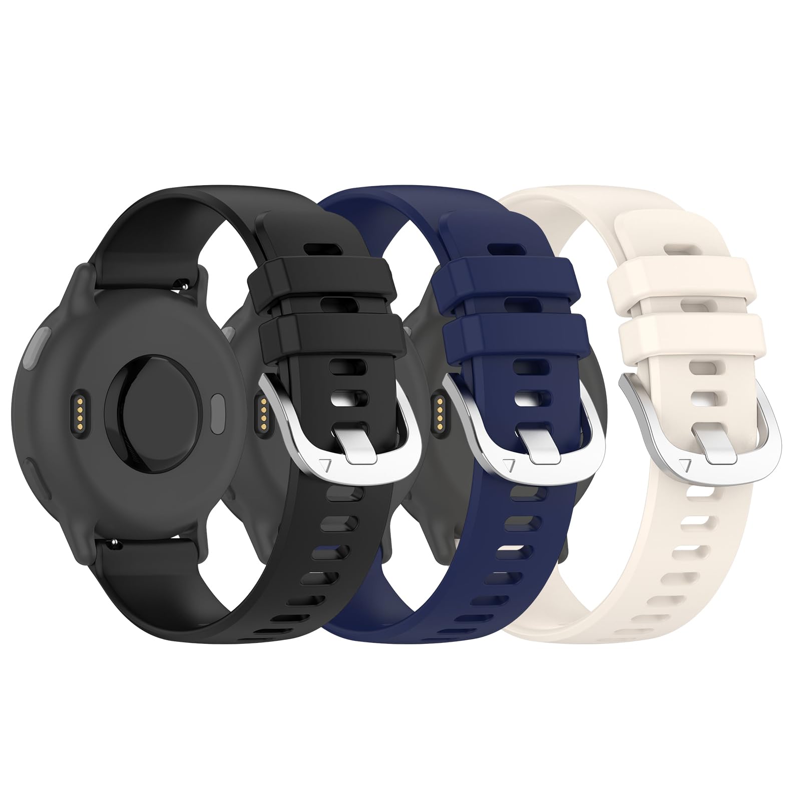 KZIOACSH Watch Strap for Garmin Approach S50/S44/Vivoactive 5/3 Music/Venu 2 Plus/Sq Music