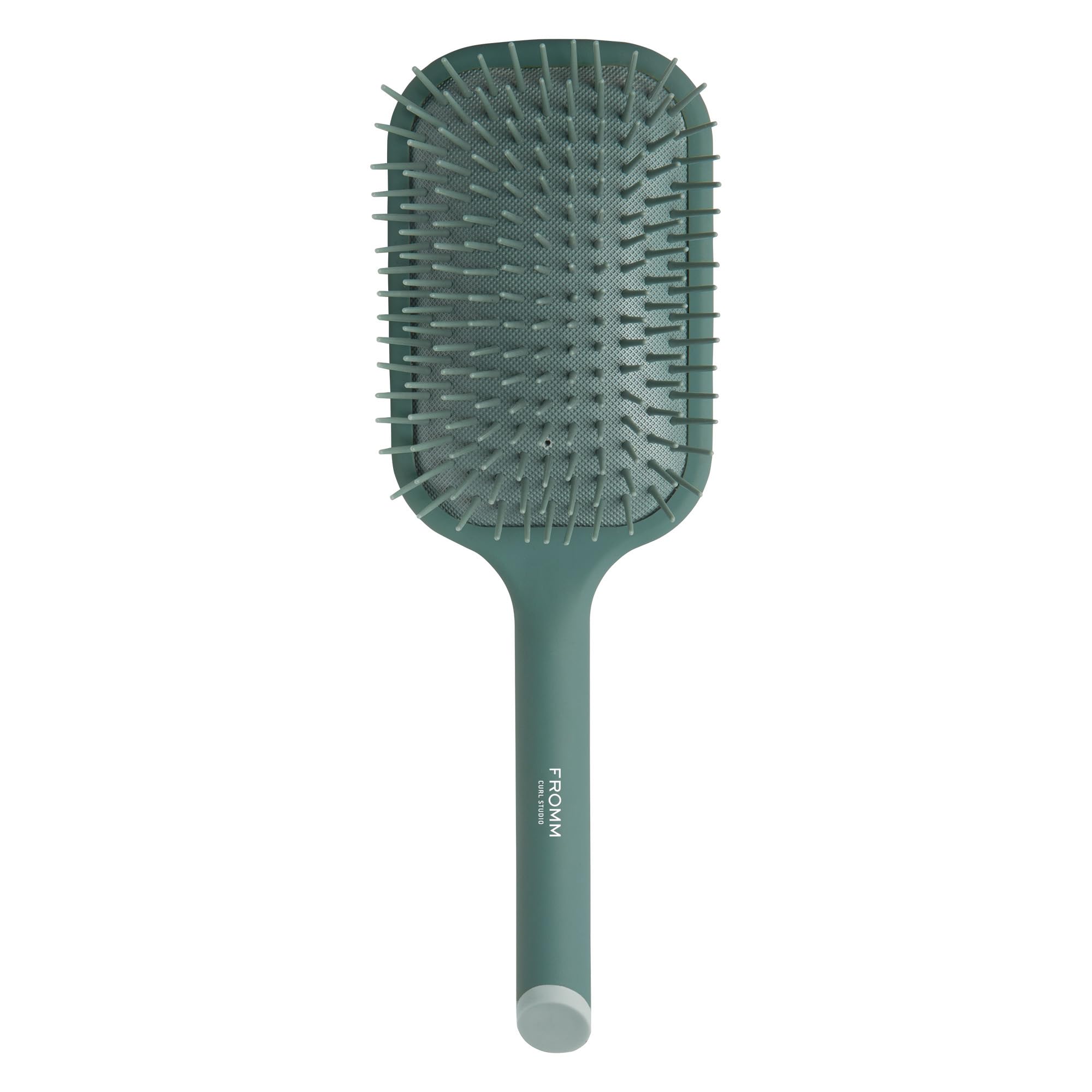 Fromm Professional Curl Studio Style Smoother Paddle Hair Brush for Smoothing Frizz & Flyaways, Detangling Wet and Dry Thick, Wavy, Curly or Coily Textured Hair, Reduces Tugging
