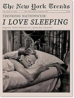VERENIX Retro Black & White Feminist Canvas Wall Art - Vintage Newspaper Aesthetic Funky Girl Sleeping Poster 12x16 Unframed Dorm Bedroom Decor