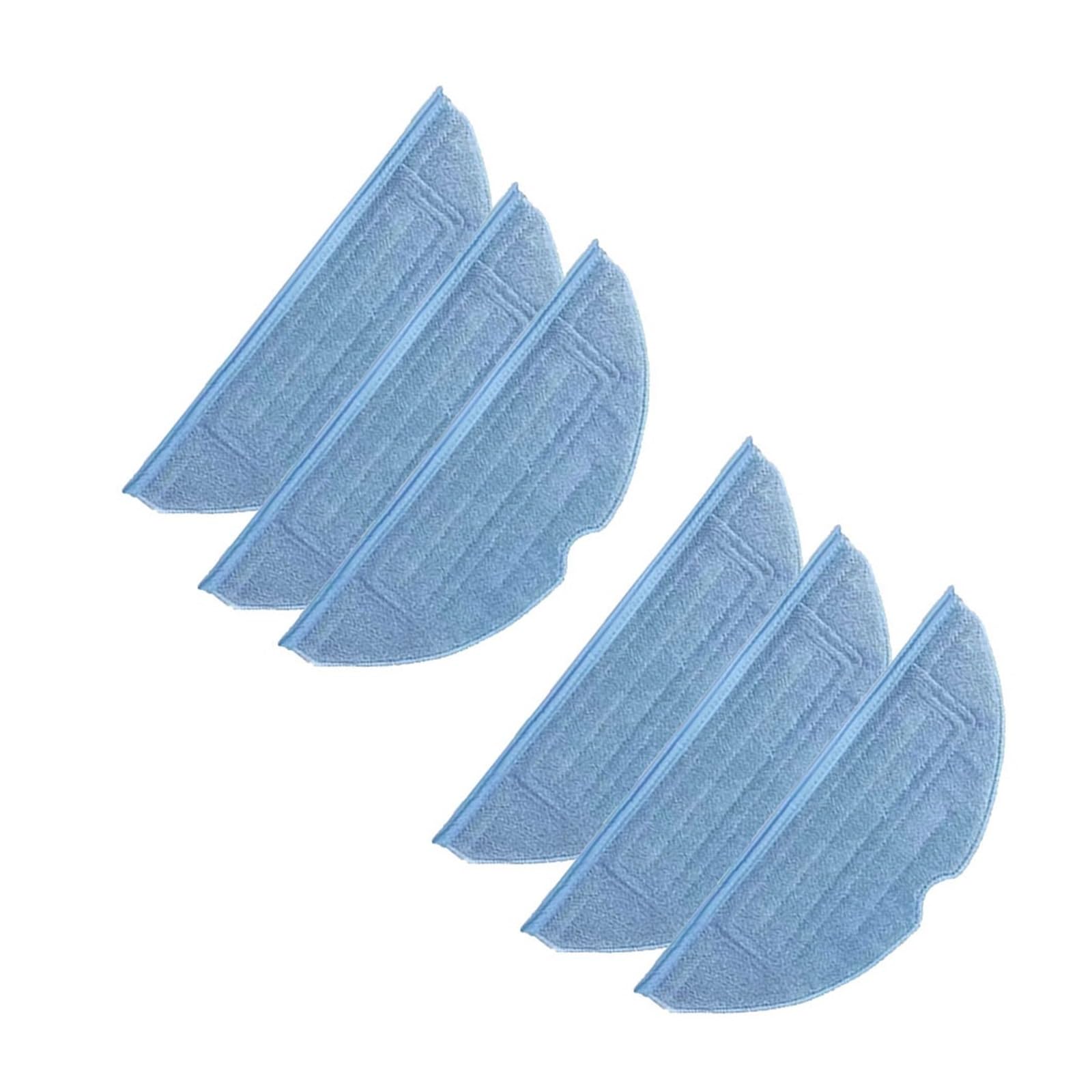 ZJXTGBDE Mop Pads,Compatible For Roborock,S7 S7 Plus S70 T7S T7S Plus,Robot Vacuum Cleaner Replacement Accessories(6PCS)