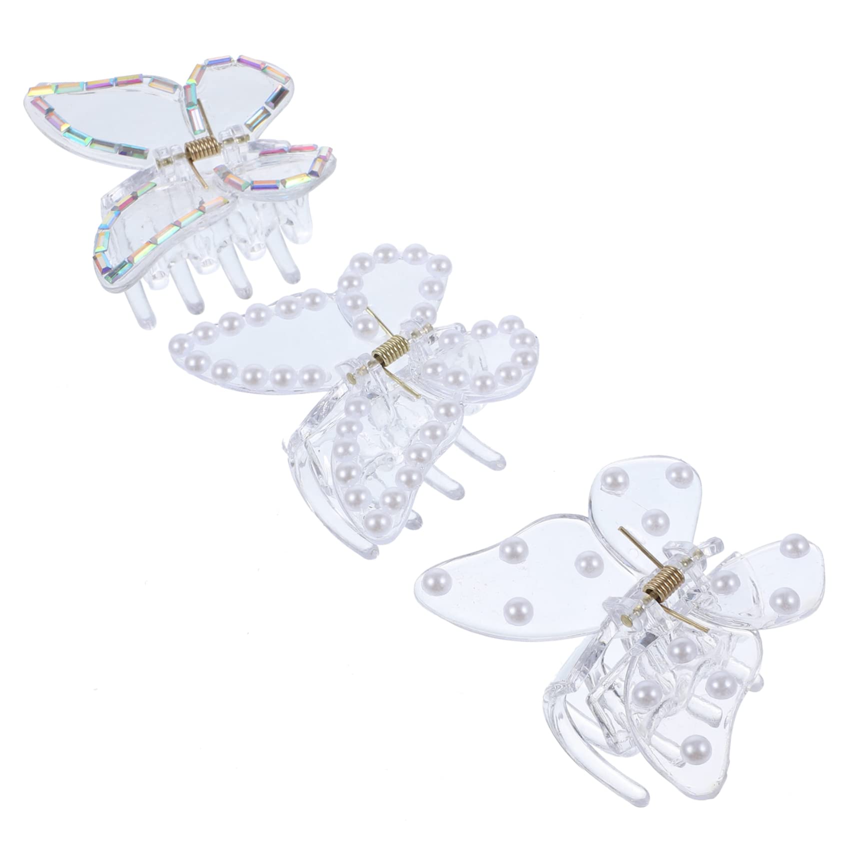 Baluue 15pezzi Fermagli Per Forma Di Farfalla Da Clip Per Piccole e Resistenti Accessorio Pratico Per Donne e Ragazze Per Eventi e Uso Quotidiano