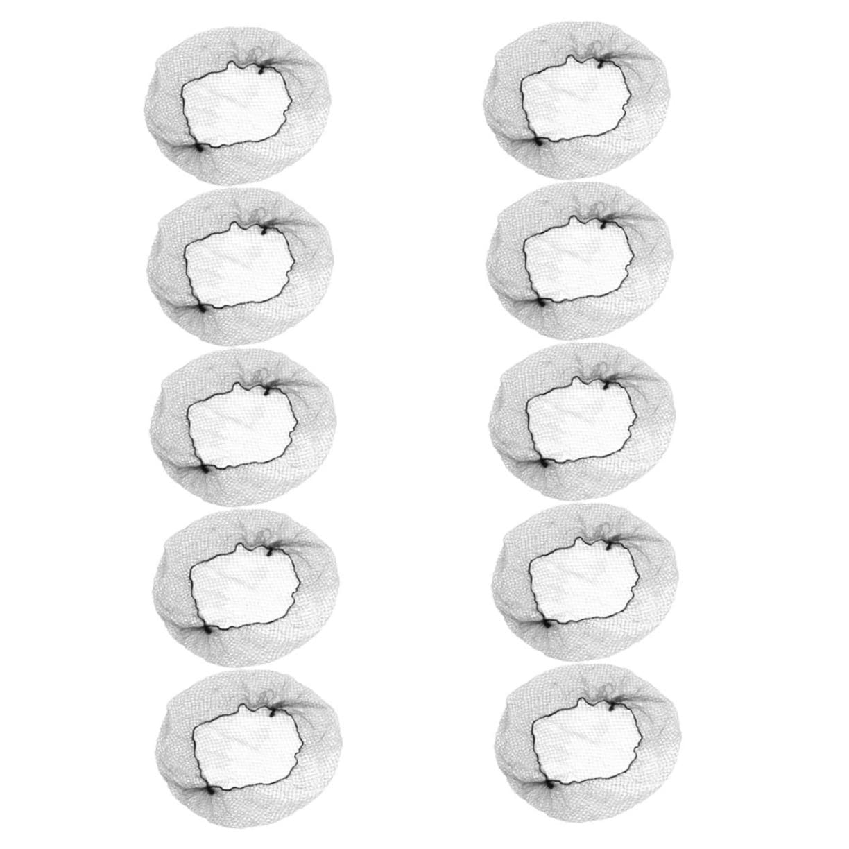 Generic 100pcs Hair Net Hair Bun Mesh Net Hairnet Invisible Elastic Mesh Womens Hair Accessories Bulk Jewelry Hair Wig Net Wig Nets Hair Wig Cap Elasticity Man Nylon Hair Rope