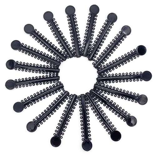 Bandas de goma para aparatos ortopédicos, 1040 unidades de ligadura de ortodoncia negra, juntas tóricas, bandas elásticas Bandas de goma para aparatos ortopédicos, 1040 unidades de ligadura de ortodoncia negra, juntas tóricas, bandas elásticas