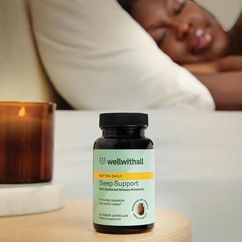 Miniatura 8 de Apoyo para dormir con melatonina de liberación sostenida Incluye L-teanina y ashwagandha Promueve la relajación y la calidad del sueño Apoya el