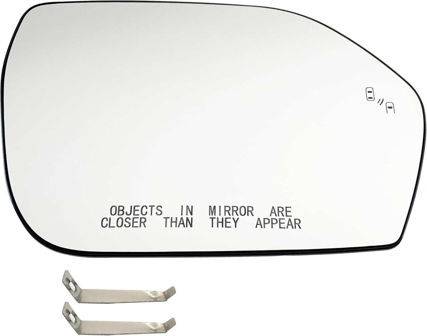 Explorer Passenger Side Mirror Glass Compatible with Ford Explorer 2020 2021 2022 2023 2024 2025 Right Mirror Glass Heated BSD with Blind Spot Detection with Backing Plate