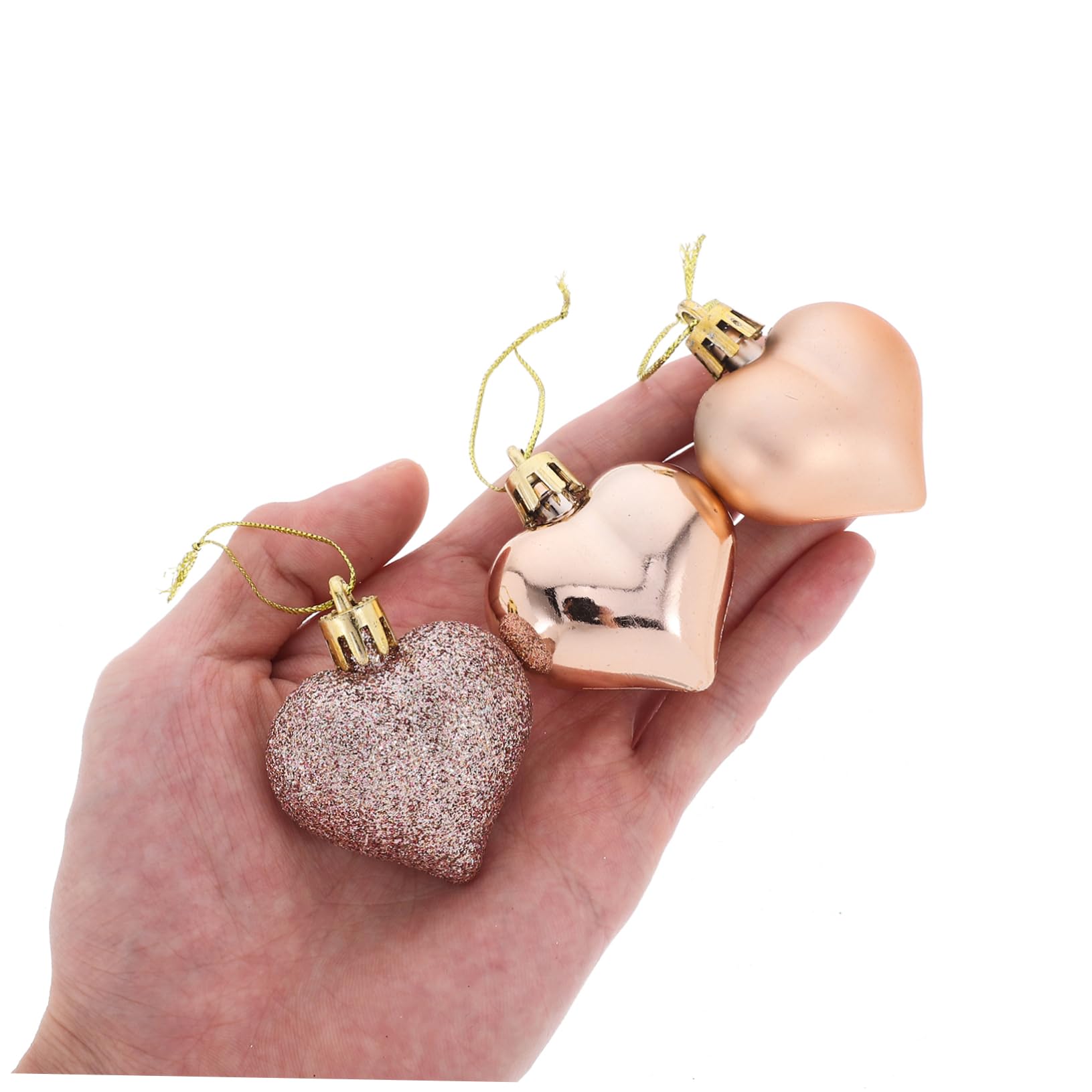 Alipis 5 Sätze 5 Sets Valentinstag Dekoration Behänge Weihnachtsschmuck Weihnachts Mittelstücke Weihnachtsdekoration Weihnachtsschmuck Weihnachtsbaum Valentinstag 24 Stück * 5