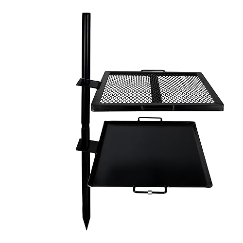 GameMaker Open Fire Cooking Grill – Portable Campfire Grill for