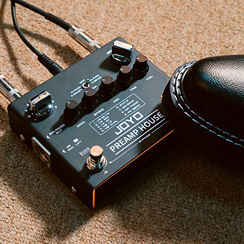 JOYO R-15 Preamp House Multi Pedal, Distortion and Clean Pedal, 9