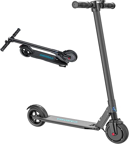 Miniatura 1 de Caroma Patinete eléctrico de 500350 W, alcance de 2520 millas y 2015.5 MPH, scooter eléctrico plegable para adultos, neumáticos de 10 pulgadas9