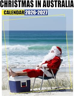 Christmas in Australia Calendar 2026 - 2027: Two Year Appointment Planner for 2026 to 2027 with Simple Design for Home School and Office