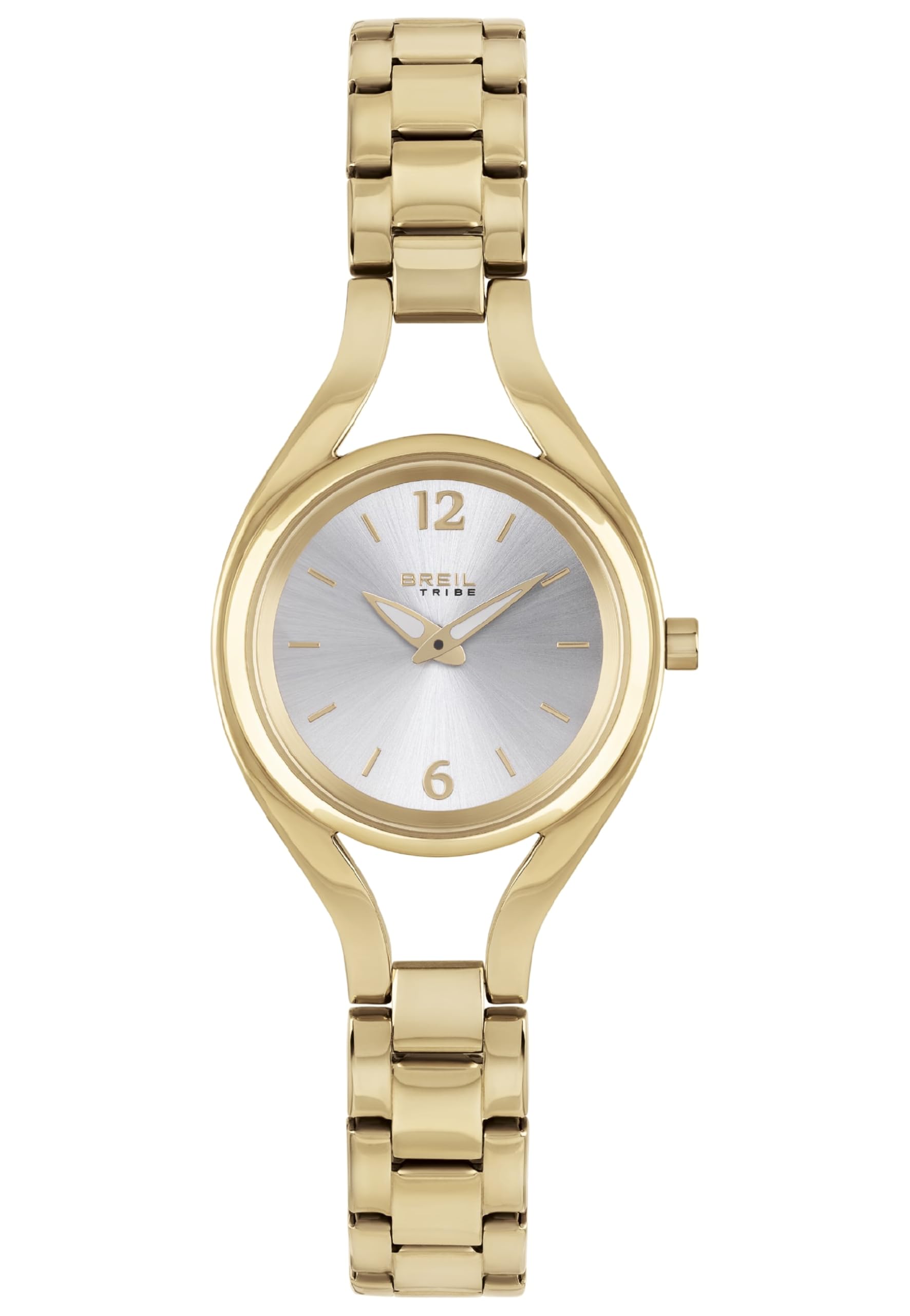 Breil Elettra Women's Watch with Steel Strap Silver Case Diameter 29 mm EW0586, Silver, Standard Size, Bracelet
