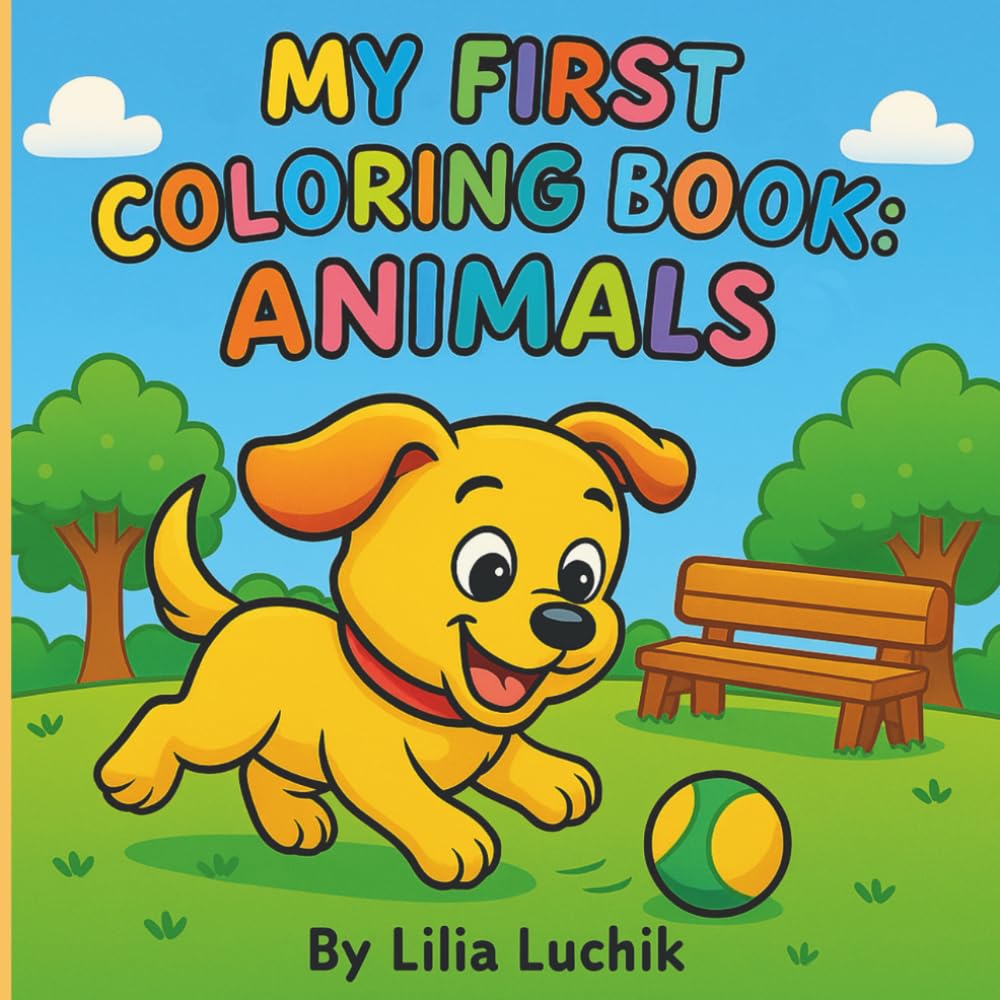 My First Coloring Book: Animals