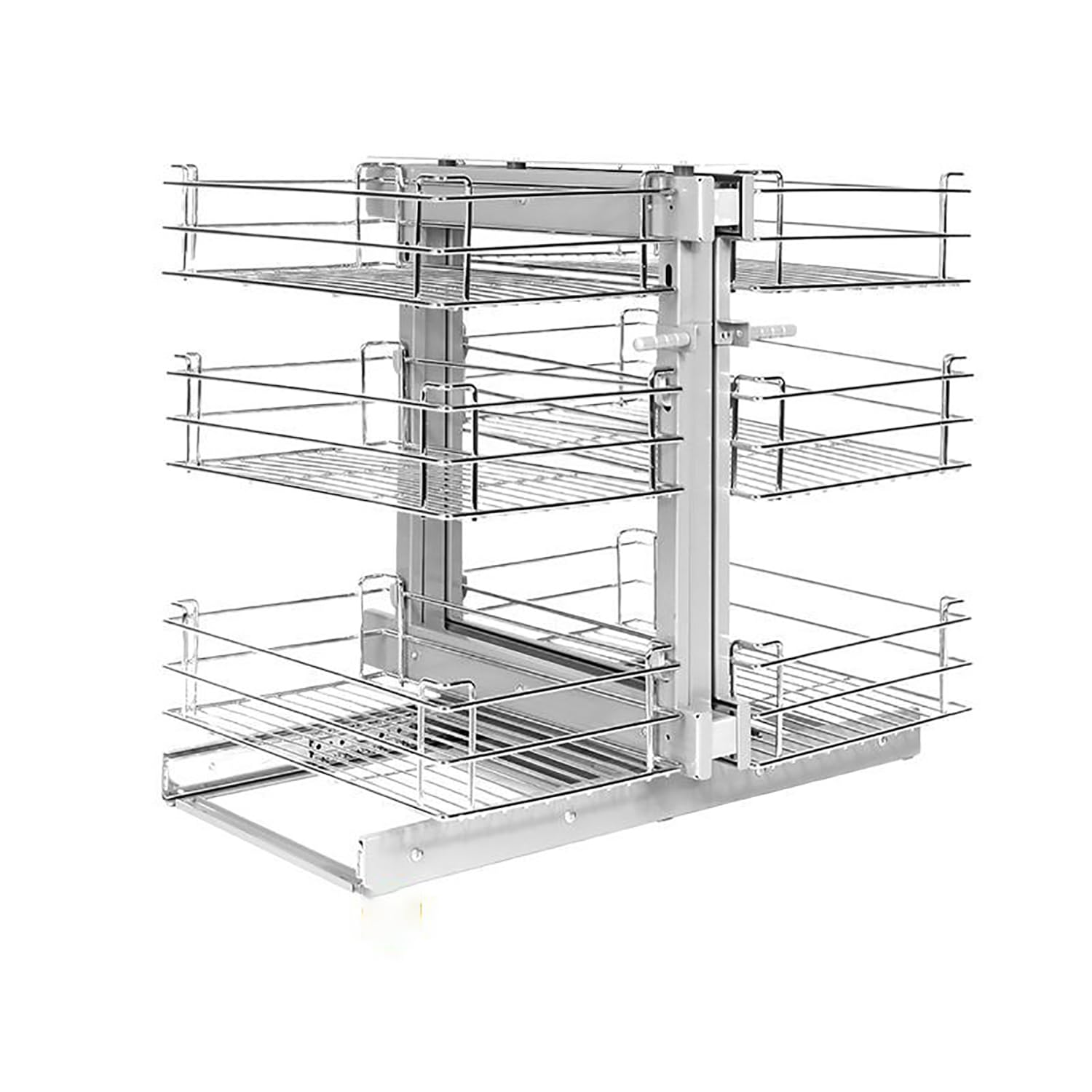 Panier extensible 3 niveaux pour une cuisine ordonnée et fluide