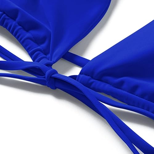 Miniatura 7 de RUUHEE Trajes de baño de 2 piezas con estampado floral y cintura alta para mujer