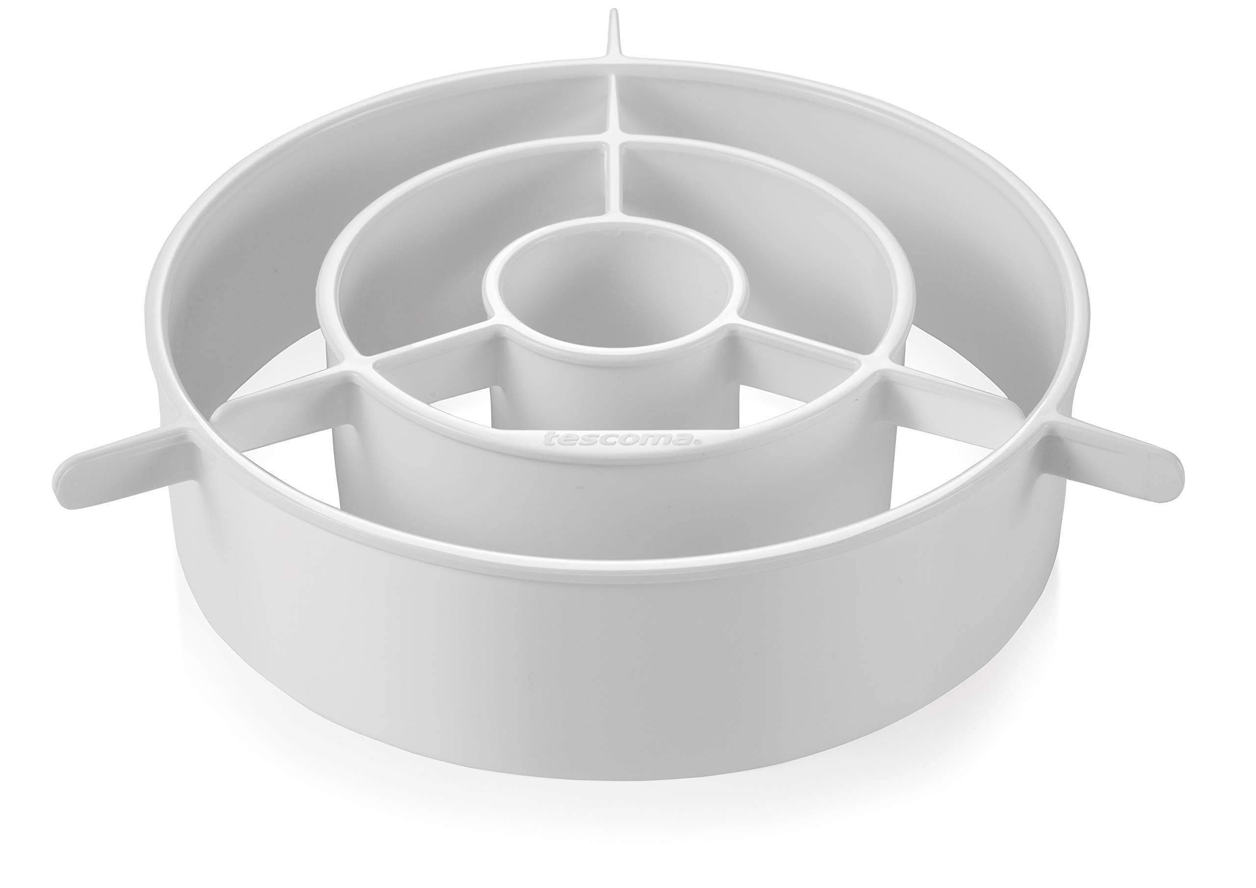 Tescoma Utensile Per Torta Scacchiera - Tagliapasta In Plastica Per Creare Torte A Strati, Bianco - Foto 3