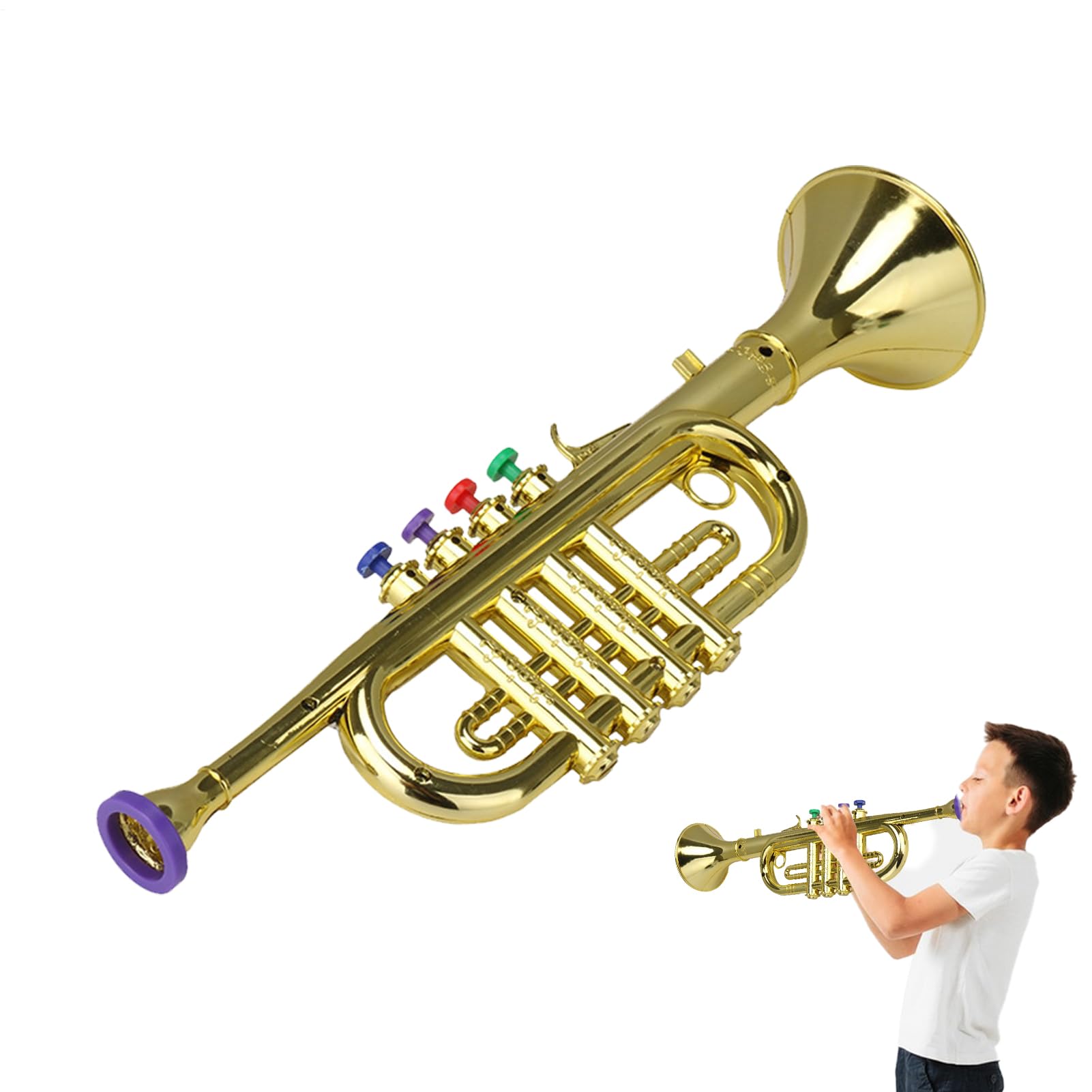 Kids Trumpet Toy Musical Funny Decorative Small