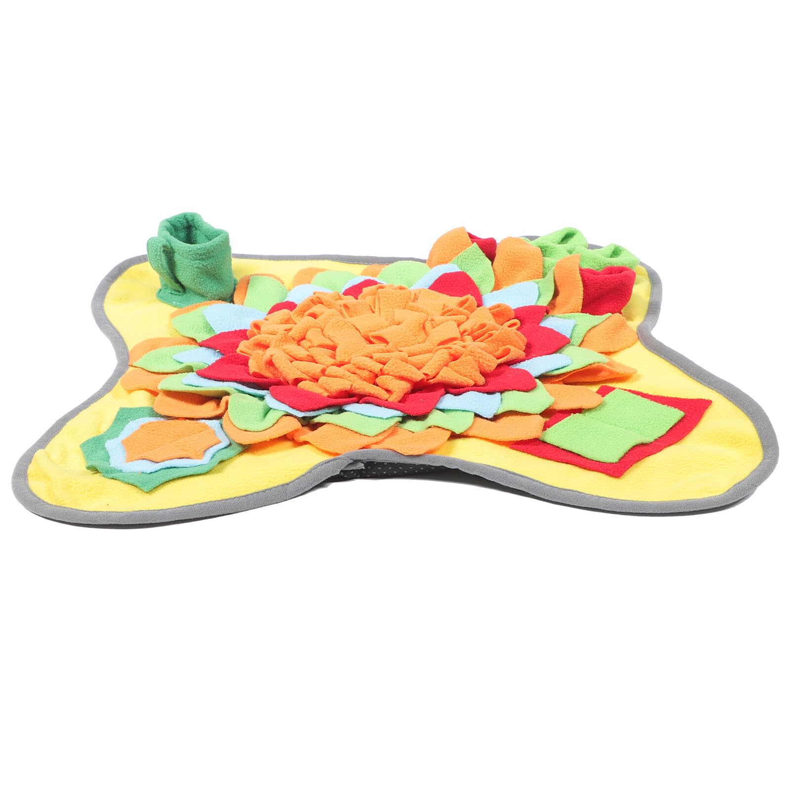 Tapis de reniflement lavable et antidérapant pour la stimulation olfactive canine