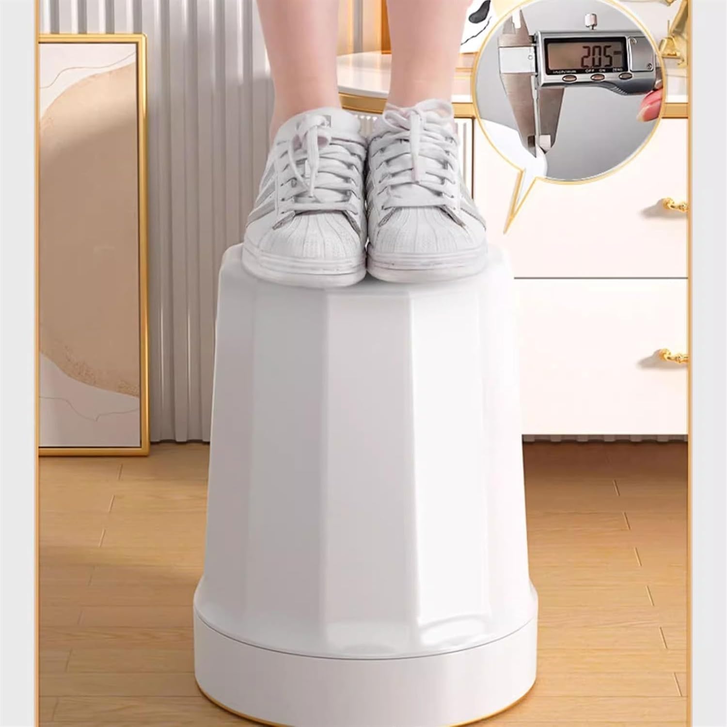 アイリスオーヤマ ゴミ箱 45L(15L×3分別 )木目調 引き出し付き