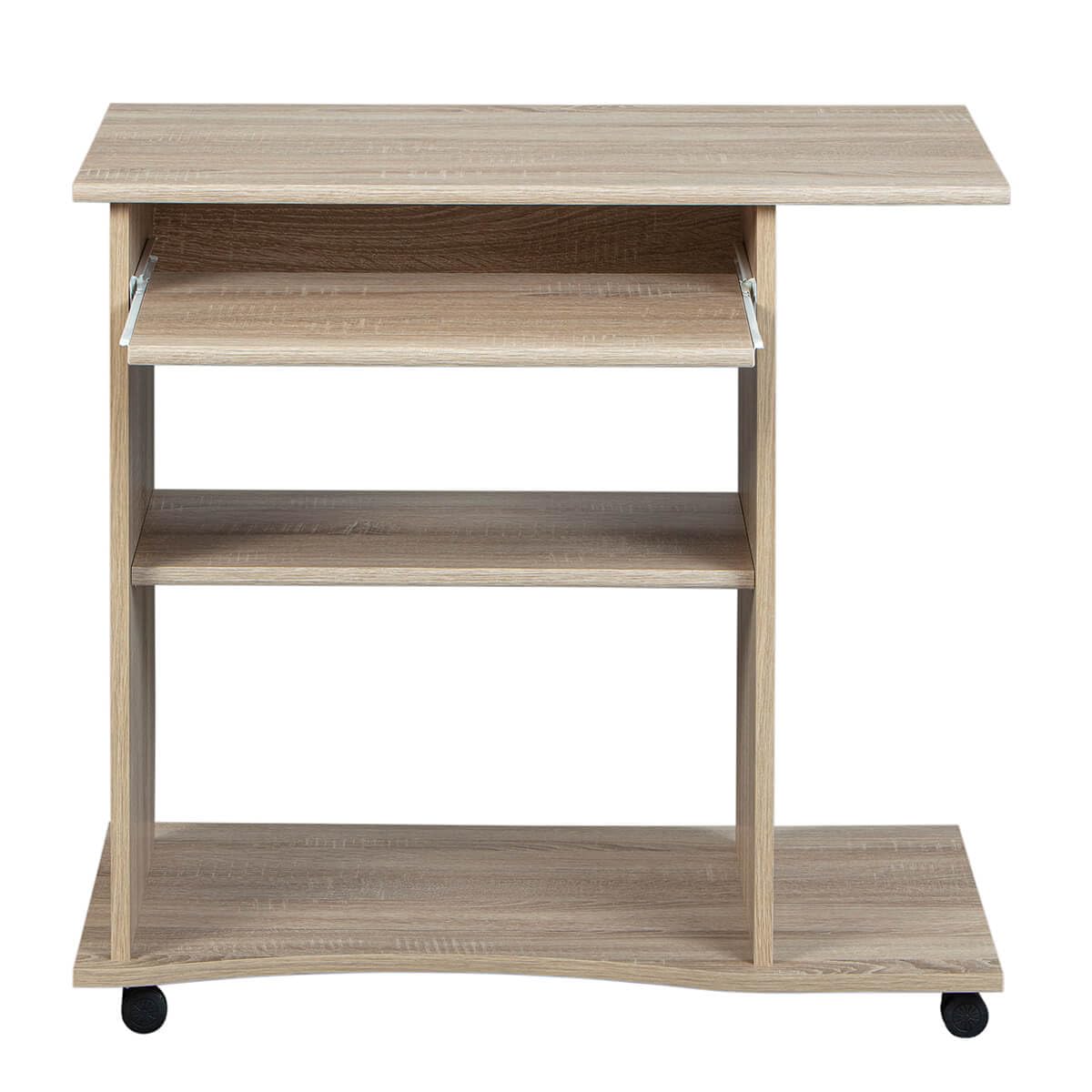 AltoBuy List - Meuble Informatique sur roulettes Aspect Bois
