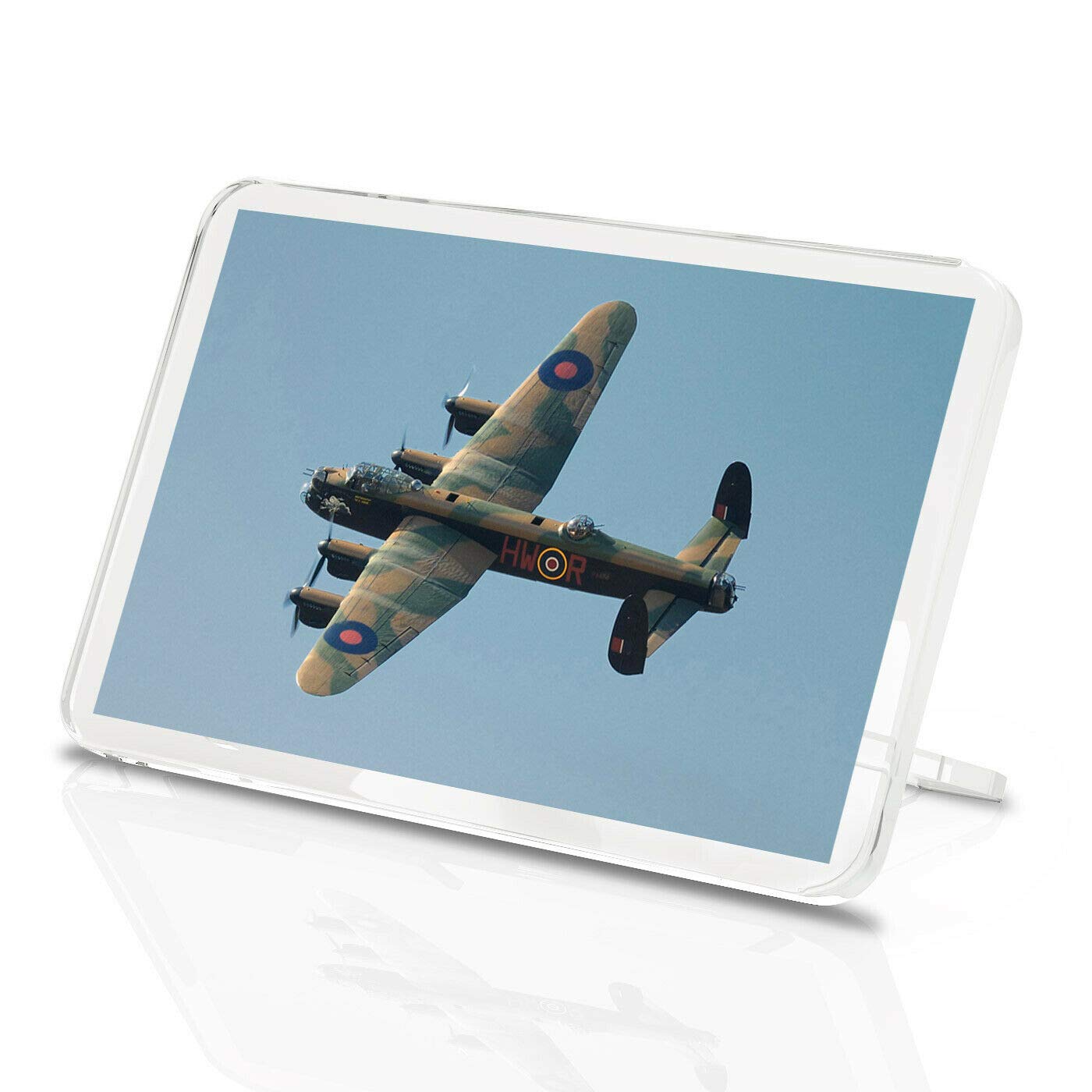 Destination Vinyl Magnets Multicolor 1 X Fridge Magnet -Avro Lancaster Bomber Classic Fridge Magnet - Raf Air Force Plane #13086