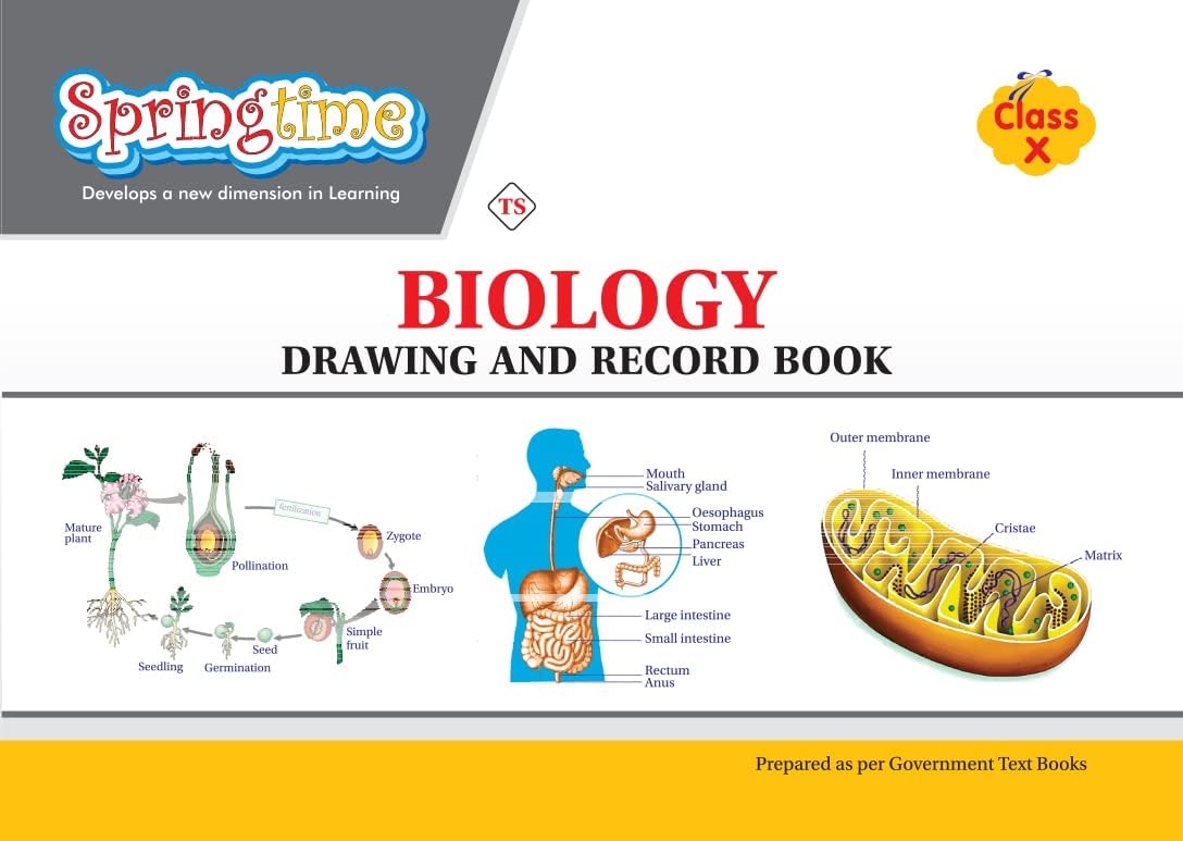 CLASS 10 - Biology Drawing & Record Book - TELANGANA