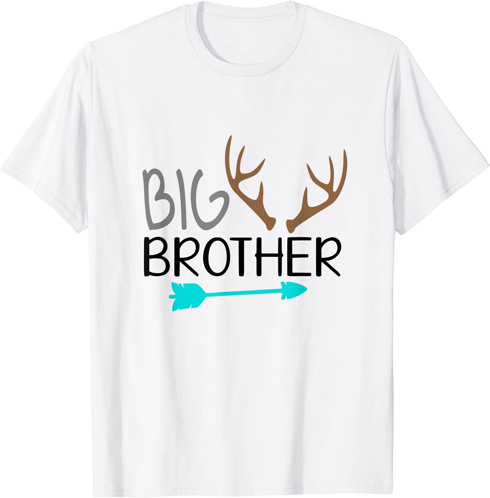 Brother Tees NYCBig Brother Shirt Matching Family Son Boys Kids Antlers