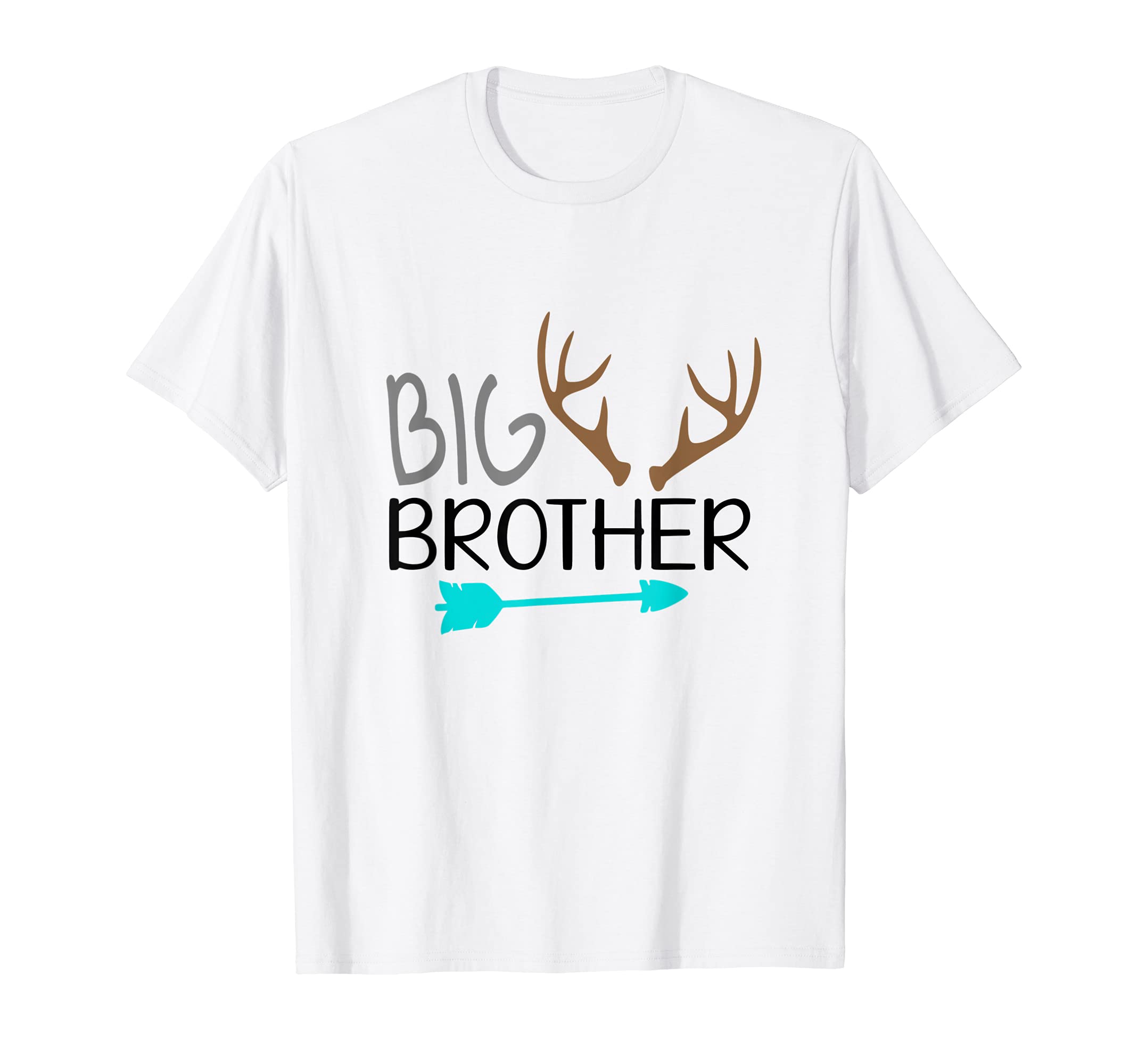 Brother Tees NYCBig Brother Shirt Matching Family Son Boys Kids Antlers
